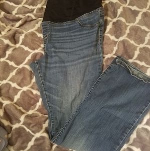 Isabel maternity blue jeans